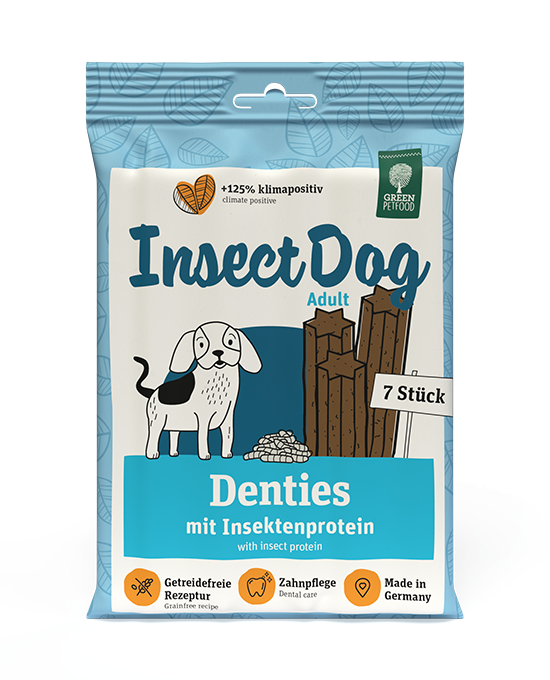 4032254768951_Hund_GreenPetfood_InsectDog_Denties_180g_frontal