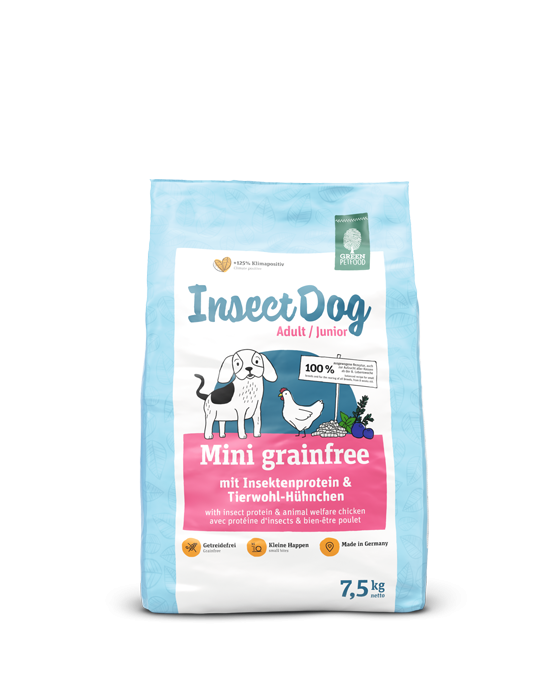 1 Unidad insectdog Green Petfood hipoalergénico 10 kg 