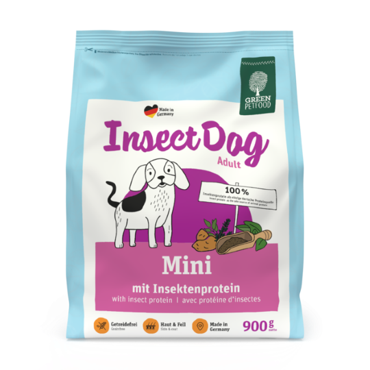 4032254758433_Hund_GreenPetfood_InsectDog_Mini_900g_frontal-1
